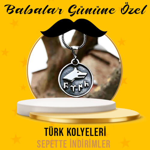 Gümüş Türk Kolyeleri